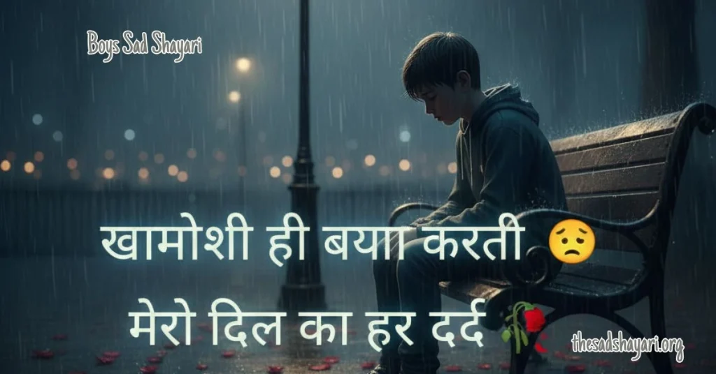 Boys Sad Shayari