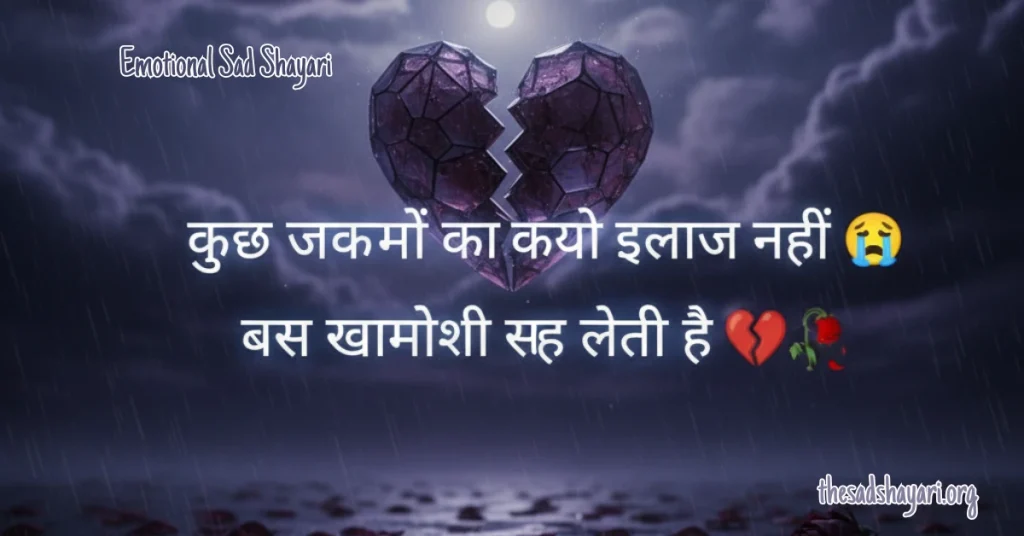Emotional Sad Shayari