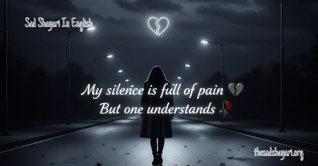 Sad Shayari In English